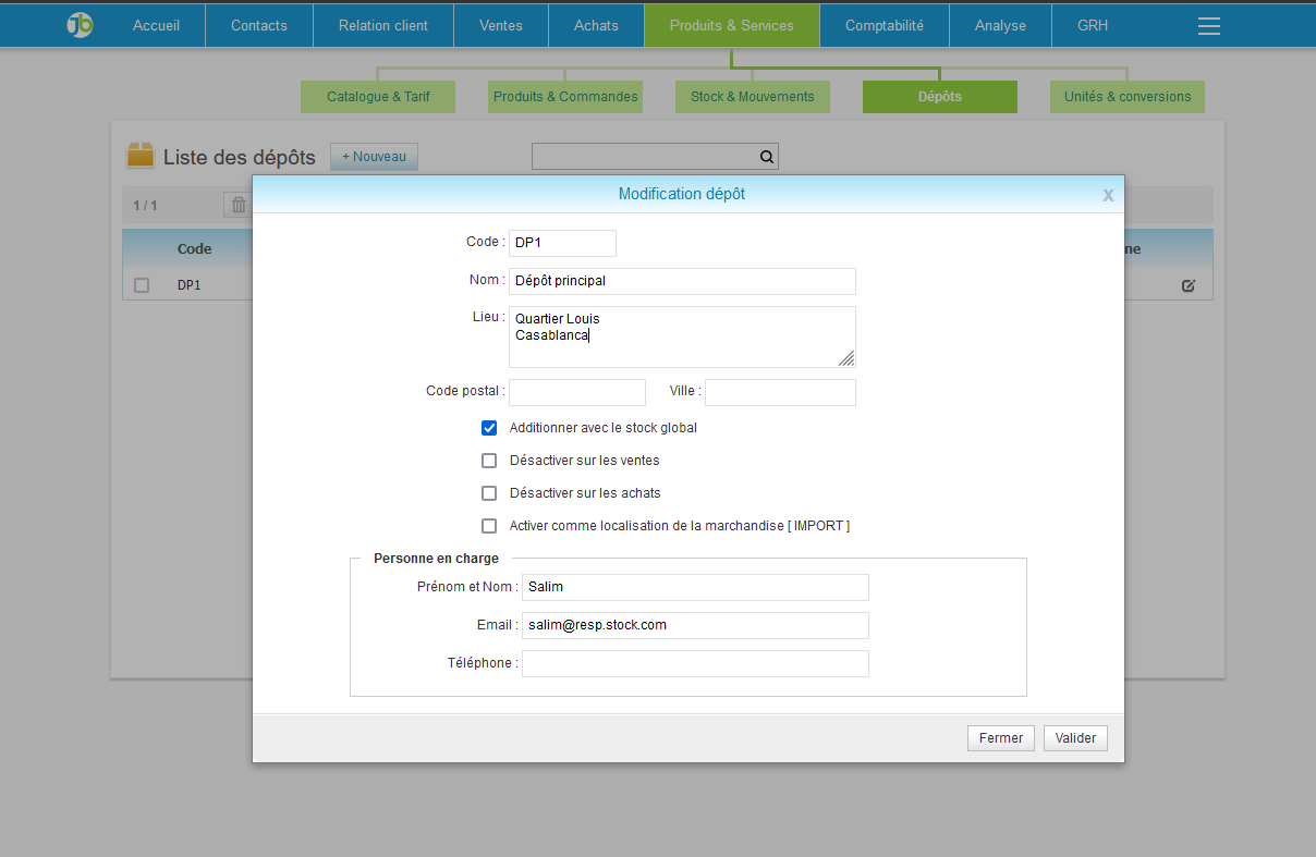 Contrôlez vos dépôts