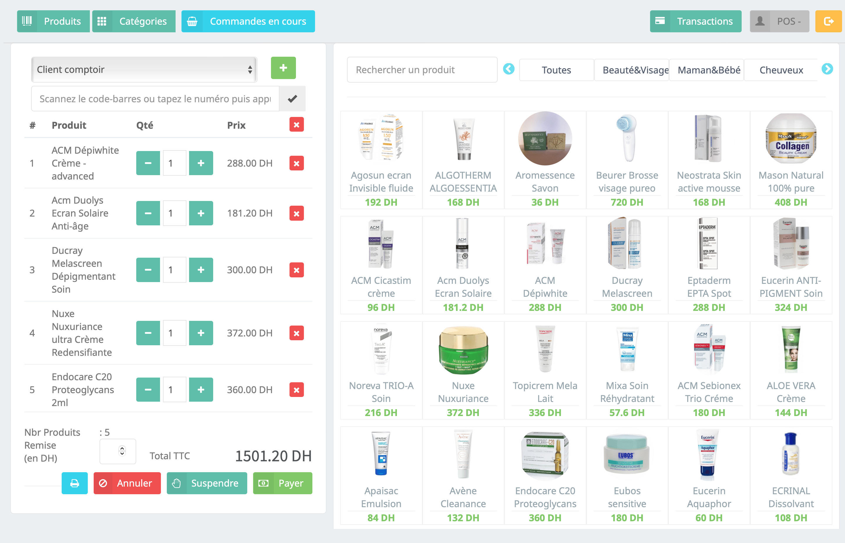 Logiciel de Point de Vente